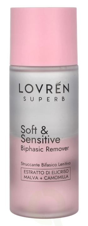 Lovren Superb Soft & Sensitive Biphasic Make-Up Remover 100 ml in the group BEAUTY & HEALTH / Makeup / Makeup removal at TP E-commerce Nordic AB (C99842)