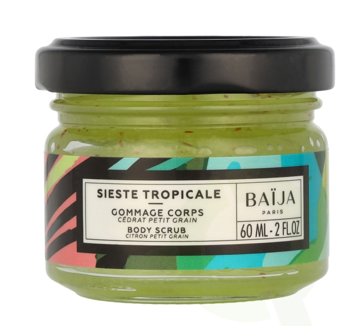 Baija Paris Baija Sieste Tropicale Body Scrub 60 ml Citron Petit Grain in the group BEAUTY & HEALTH / Skin care / Face / Scrub / Peeling at TP E-commerce Nordic AB (C99873)