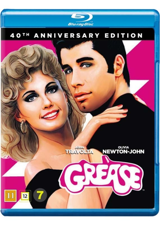 Grease: 40th Anniversary (Blu-ray) in the group HOME ELECTRONICS / Audio & Picture / TV & Accessories / Movies / Blu-ray at TP E-commerce Nordic AB (C99939)