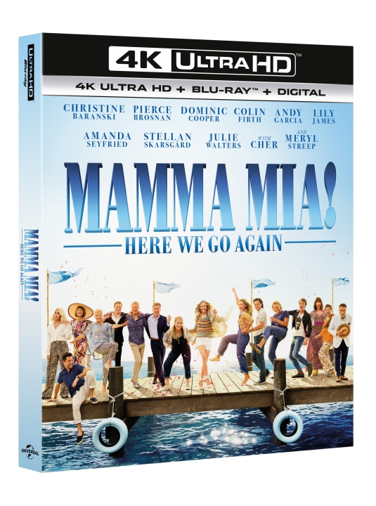 Mamma Mia! Here We Go Again (4K Blu-Ray) in the group HOME ELECTRONICS / Audio & Picture / TV & Accessories / Movies / Blu-ray at TP E-commerce Nordic AB (C99940)