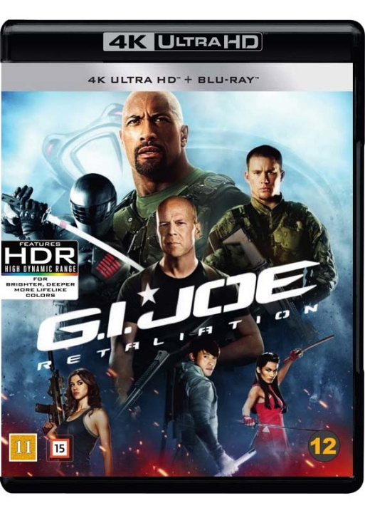 G.I. Joe: Retaliation (4K Blu-Ray) in the group HOME ELECTRONICS / Audio & Picture / TV & Accessories / Movies / Blu-ray at TP E-commerce Nordic AB (C99941)