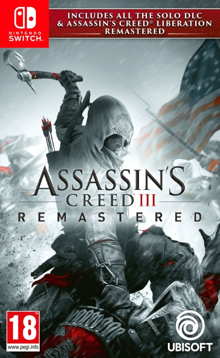 Assassin\'s Creed III (3) + Liberation HD Remaster (Switch) in the group HOME ELECTRONICS / Game consoles & Accessories / Nintendo Switch / Games at TP E-commerce Nordic AB (C99947)