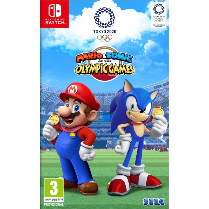 Nintendo Mario & Sonic at the Olympic Games Tokyo 2020 in the group HOME ELECTRONICS / Game consoles & Accessories / Nintendo Switch / Games at TP E-commerce Nordic AB (C99954)