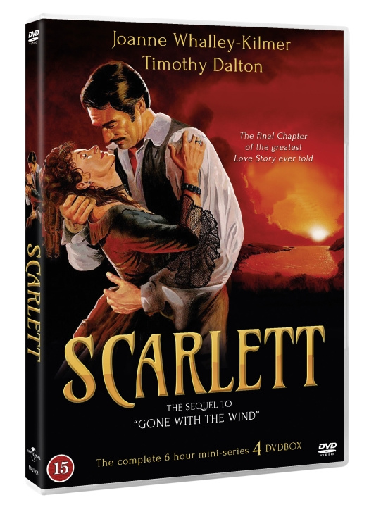 Scarlett - 4 DVD box Mini series - Sequel to Gone with the wind - 30 Years anniversary edition in the group HOME ELECTRONICS / Audio & Picture / TV & Accessories / Movies / DVD at TP E-commerce Nordic AB (C99970)