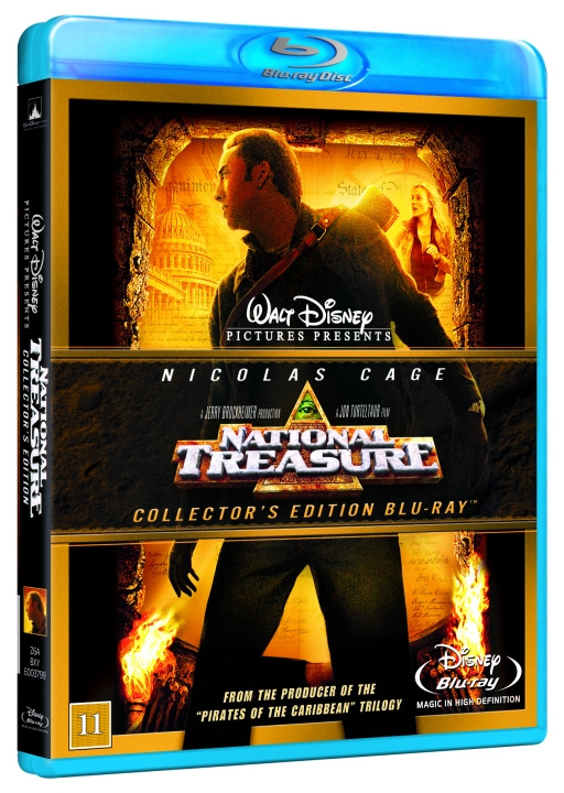 National Treasure - Blu Ray in the group HOME ELECTRONICS / Audio & Picture / TV & Accessories / Movies / Blu-ray at TP E-commerce Nordic AB (C99991)