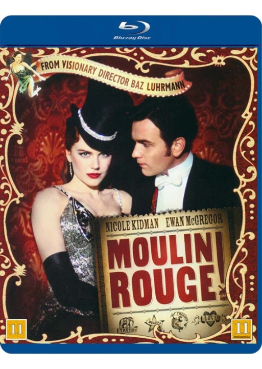 Moulin Rouge - Blu Ray in the group HOME ELECTRONICS / Audio & Picture / TV & Accessories / Movies / Blu-ray at TP E-commerce Nordic AB (D00043)