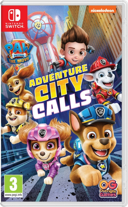 PAW Patrol The Movie Adventure City Calls (Switch) in the group HOME ELECTRONICS / Game consoles & Accessories / Nintendo Switch / Games at TP E-commerce Nordic AB (D00064)