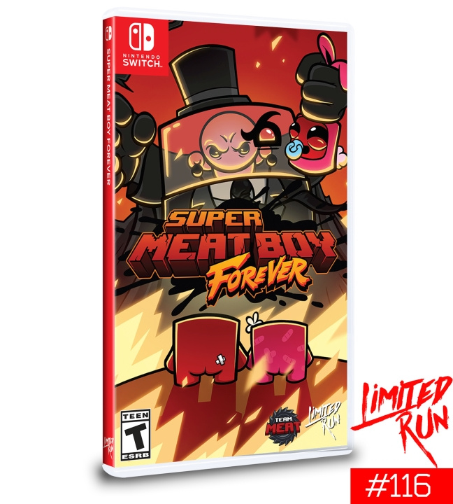 Limited Run Super Meat Boy Forever (Limited Run #116) (Import) in the group HOME ELECTRONICS / Game consoles & Accessories / Nintendo Switch / Games at TP E-commerce Nordic AB (D00112)