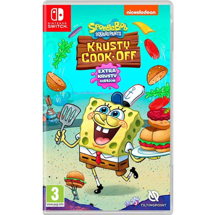 SpongeBob: Krusty Cook-Off (Extra Krusty Edition) (Switch) in the group HOME ELECTRONICS / Game consoles & Accessories / Nintendo Switch / Games at TP E-commerce Nordic AB (D00139)