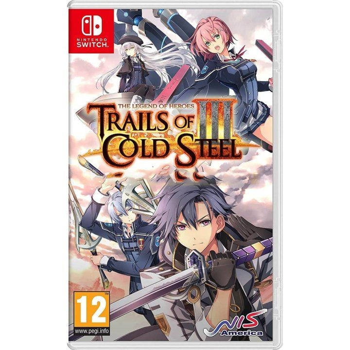 NIS The Legend of Heroes: Trails of Cold Steel III in the group HOME ELECTRONICS / Game consoles & Accessories / Nintendo Switch / Games at TP E-commerce Nordic AB (D00180)