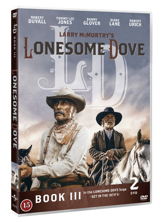 Lonesome dove (Mini series – 2 DVD box - book III) in the group HOME ELECTRONICS / Audio & Picture / TV & Accessories / Movies / DVD at TP E-commerce Nordic AB (D00229)