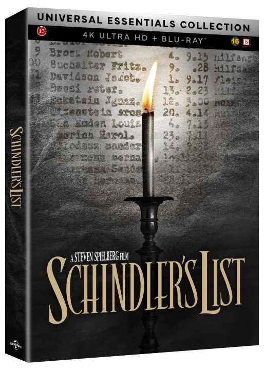 Schindler\'s List - 30th Anniversary Limited Edition in the group HOME ELECTRONICS / Audio & Picture / TV & Accessories / Movies / Blu-ray at TP E-commerce Nordic AB (D00259)