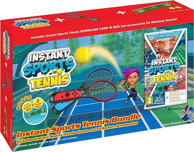 Instant Sports Tennis Bundle (Switch) in the group HOME ELECTRONICS / Game consoles & Accessories / Nintendo Switch / Games at TP E-commerce Nordic AB (D00271)