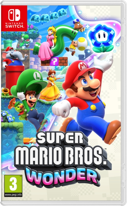 Super Mario Bros. Wonder (UK, SE, DK, FI) (Switch) in the group HOME ELECTRONICS / Game consoles & Accessories / Nintendo Switch / Games at TP E-commerce Nordic AB (D00289)