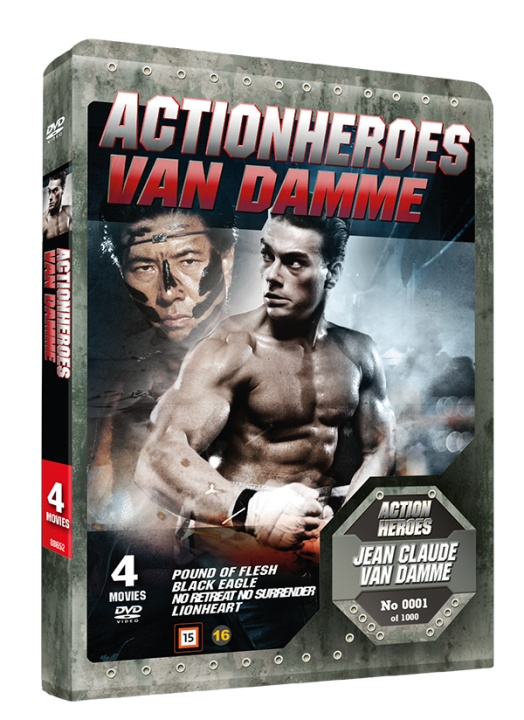 JEAN CLAUE VAN DAMME : ACTION HEROES in the group HOME ELECTRONICS / Audio & Picture / TV & Accessories / Movies / DVD at TP E-commerce Nordic AB (D00294)