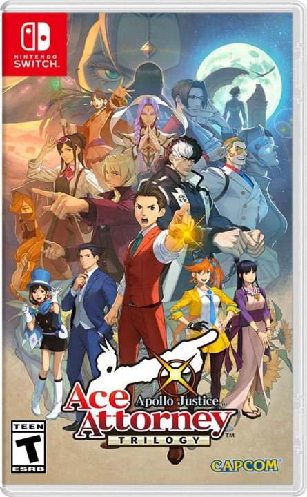 Capcom Apollo Justice: Ace Attorney Trilogy (Import) in the group HOME ELECTRONICS / Game consoles & Accessories / Nintendo Switch / Games at TP E-commerce Nordic AB (D00307)