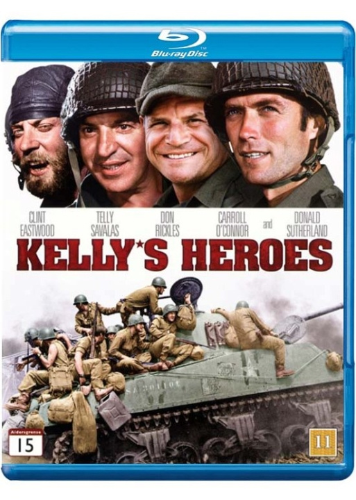 Kelly\'s Helte - Kelly´s Heroes in the group HOME ELECTRONICS / Audio & Picture / TV & Accessories / Movies / Blu-ray at TP E-commerce Nordic AB (D00335)