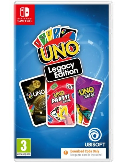 UNO LEGACY EDITION (CIAB) (Switch) in the group HOME ELECTRONICS / Game consoles & Accessories / Nintendo Switch / Games at TP E-commerce Nordic AB (D00363)