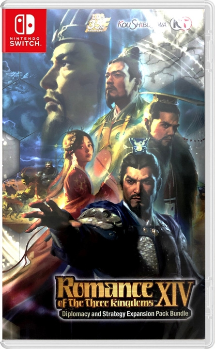 Koei Tecmo Romance of the Three Kingdoms XIV: Diplomacy and Strategy Expansion Pack Bundle (Import) in the group HOME ELECTRONICS / Game consoles & Accessories / Nintendo Switch / Games at TP E-commerce Nordic AB (D00368)