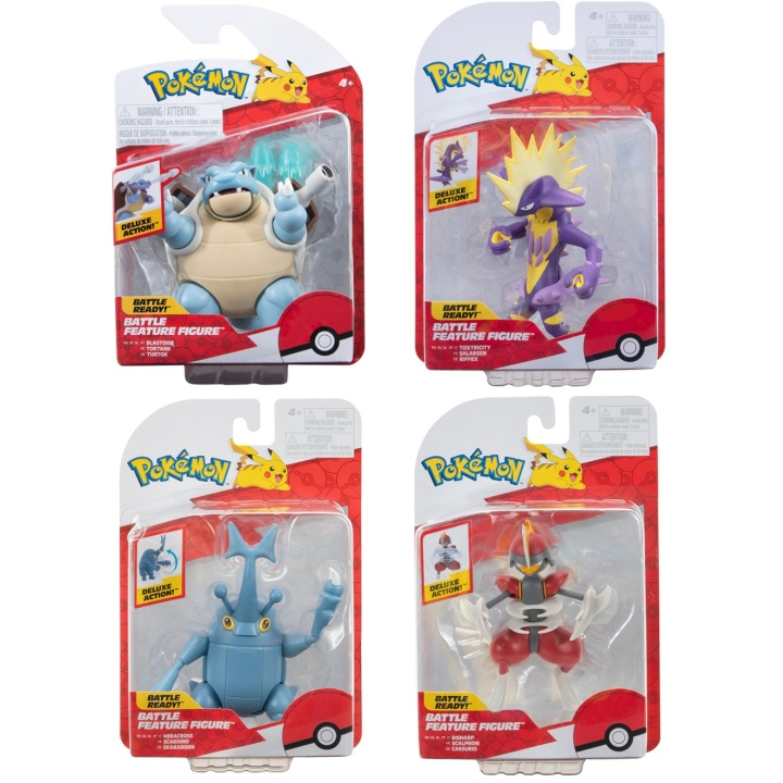 Pokémon Battle Feature Figure Ass. (95135-18) in the group TOYS, KIDS & BABY PRODUCTS / Toys / Figures, Miniatures & accessories at TP E-commerce Nordic AB (D00434)