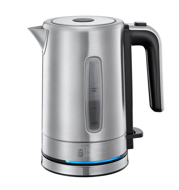 Russell Hobbs Compact Home Kettle - Stainless Steel in the group HOME, HOUSEHOLD & GARDEN / Household appliances / Water & Juice / Kettles at TP E-commerce Nordic AB (D00437)