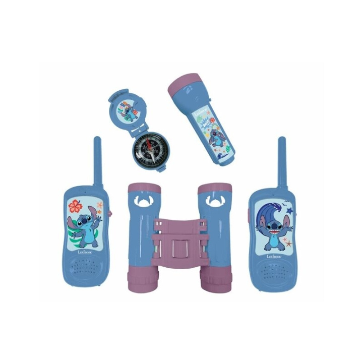 Lexibook Stitch adventure set with walkie talkies (RPTW12D) in the group TOYS, KIDS & BABY PRODUCTS / Toys / Play set at TP E-commerce Nordic AB (D00541)