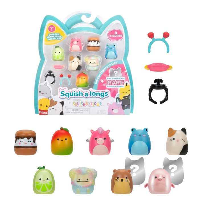 Squishalongs 2,5 cm 8 Pack Asst (2420121) in the group TOYS, KIDS & BABY PRODUCTS / Toys / Figures, Miniatures & accessories at TP E-commerce Nordic AB (D00606)