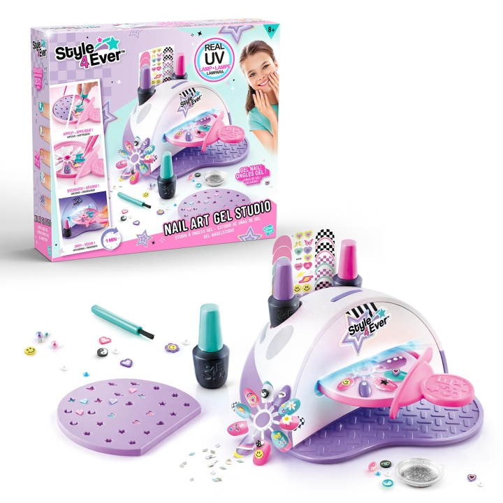 Style 4 Ever UV Gel Nail Art Studio (2411) in the group TOYS, KIDS & BABY PRODUCTS / Toys / Crafts at TP E-commerce Nordic AB (D00607)