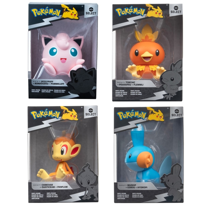 Pokémon Select Vinyl Ass (PKW0254-10) in the group TOYS, KIDS & BABY PRODUCTS / Toys / Figures, Miniatures & accessories at TP E-commerce Nordic AB (D00624)