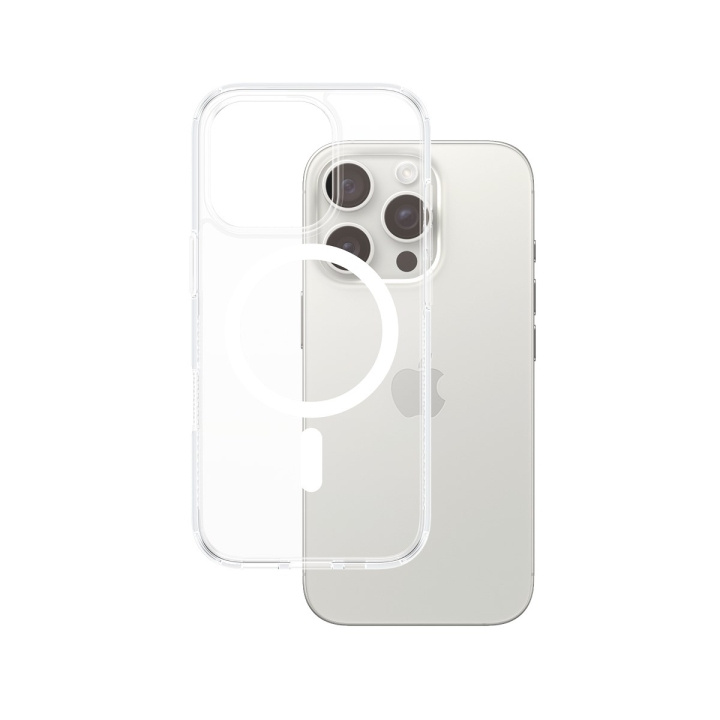 PanzerGlass HardCase MagSafe - iPhone 16 Pro - White in the group SMARTPHONE & TABLETS / Phone cases / Apple / iPhone 16 at TP E-commerce Nordic AB (D00632)