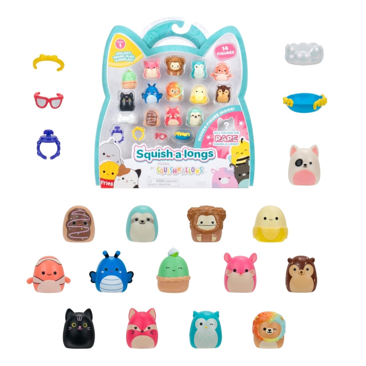 Squishalongs 2,5 cm 14 Pack (2420129) in the group TOYS, KIDS & BABY PRODUCTS / Toys / Figures, Miniatures & accessories at TP E-commerce Nordic AB (D00652)