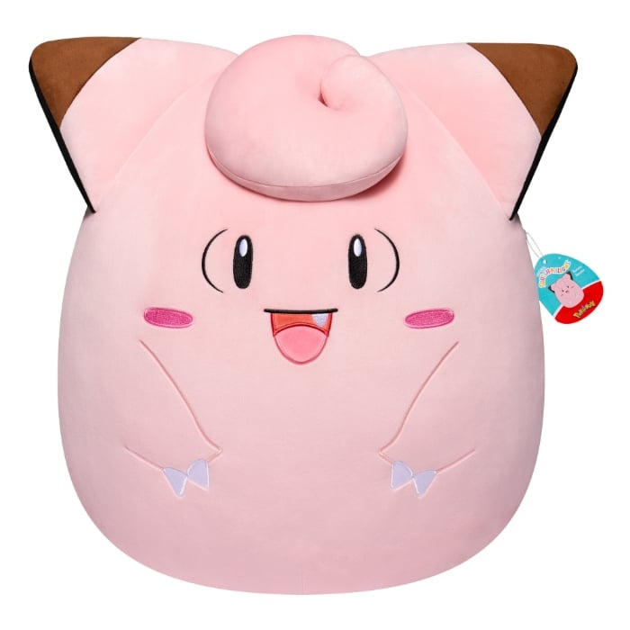 Squishmallows POKEMON CLEFAIRY, 25 CM (SQPK00249) in the group TOYS, KIDS & BABY PRODUCTS / Baby toys / stuffed animals at TP E-commerce Nordic AB (D00668)