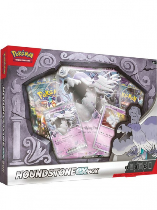 Pokémon Box EX Houndstone (POK85873 ) in the group TOYS, KIDS & BABY PRODUCTS / Games / Card games at TP E-commerce Nordic AB (D00689)