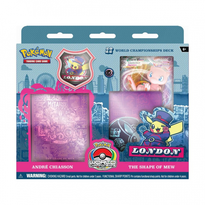 Pokémon – ASST Deck Champ World 2023 (POK85220) in the group TOYS, KIDS & BABY PRODUCTS / Games / Card games at TP E-commerce Nordic AB (D00703)