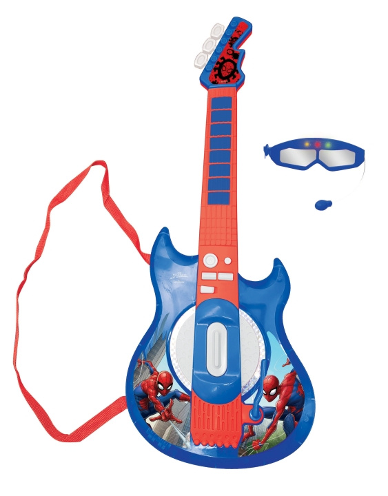 Lexibook Spider-Man - Electronic Lighting Guitar (K260SP) in the group TOYS, KIDS & BABY PRODUCTS / Music, Song & Images / Music instrument at TP E-commerce Nordic AB (D00716)