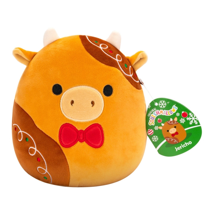 Squishmallows - Holiday - Jericho Gingerbread Cow in the group TOYS, KIDS & BABY PRODUCTS / Baby toys / stuffed animals at TP E-commerce Nordic AB (D00731)