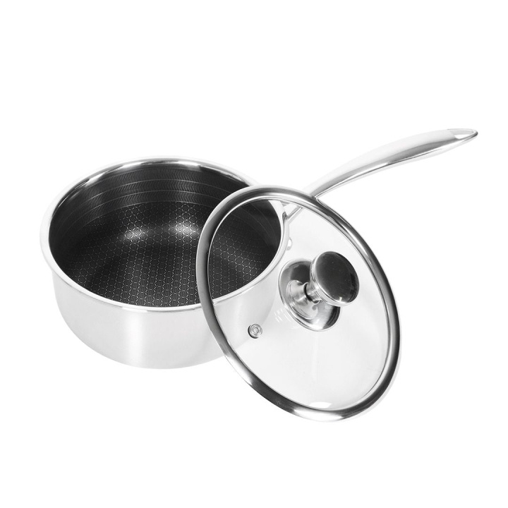 Sobczyk Hybrid Casserole with lid, Ø16 cm in the group HOME, HOUSEHOLD & GARDEN / Kitchen utensils / Pots & Pans at TP E-commerce Nordic AB (D00740)