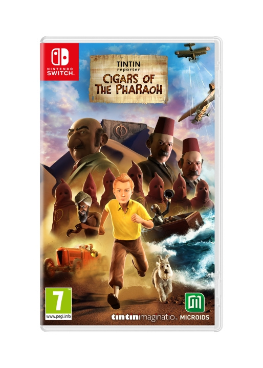 Tintin Reporter Cigars of the Pharaoh (Switch) in the group HOME ELECTRONICS / Game consoles & Accessories / Nintendo Switch / Games at TP E-commerce Nordic AB (D00747)