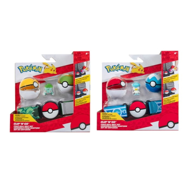 Pokémon POKEMON CLIP N GO BELT SET ASS. (95283-16) in the group TOYS, KIDS & BABY PRODUCTS / Toys / Figures, Miniatures & accessories at TP E-commerce Nordic AB (D00751)