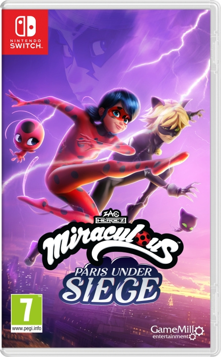 Miraculous Paris Under Siege (Switch) in the group HOME ELECTRONICS / Game consoles & Accessories / Nintendo Switch / Games at TP E-commerce Nordic AB (D00754)