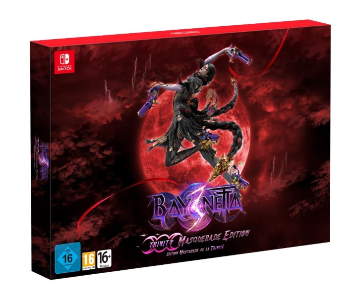 Bayonetta 3 Trinity Masquerade Edition (Switch) in the group HOME ELECTRONICS / Game consoles & Accessories / Nintendo Switch / Games at TP E-commerce Nordic AB (D00760)