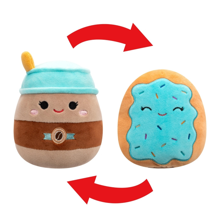 Squishmallows Plush P21 Flip A Mallows - Hautely To-Go Coffee/ Erissa Toaster Pastry in the group TOYS, KIDS & BABY PRODUCTS / Baby toys / stuffed animals at TP E-commerce Nordic AB (D00827)