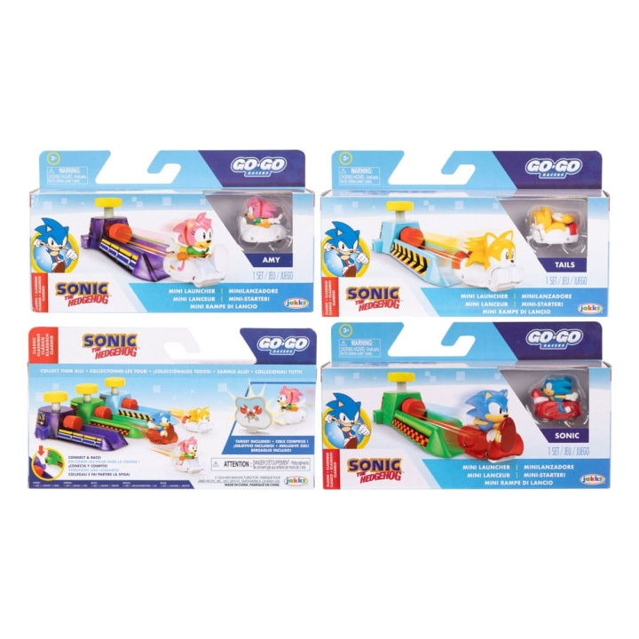 Sonic Go Go Racers - Mini Launchers asst (423324) in the group TOYS, KIDS & BABY PRODUCTS / Toys / Figures, Miniatures & accessories at TP E-commerce Nordic AB (D00851)