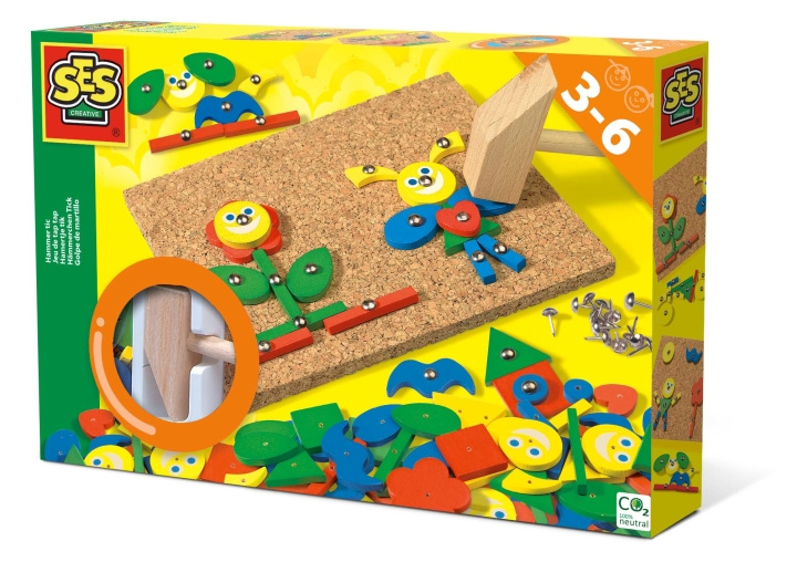 SES Creative Hammer tic shapes imagination - (S00926) in the group TOYS, KIDS & BABY PRODUCTS / Toys / Play set at TP E-commerce Nordic AB (D00855)