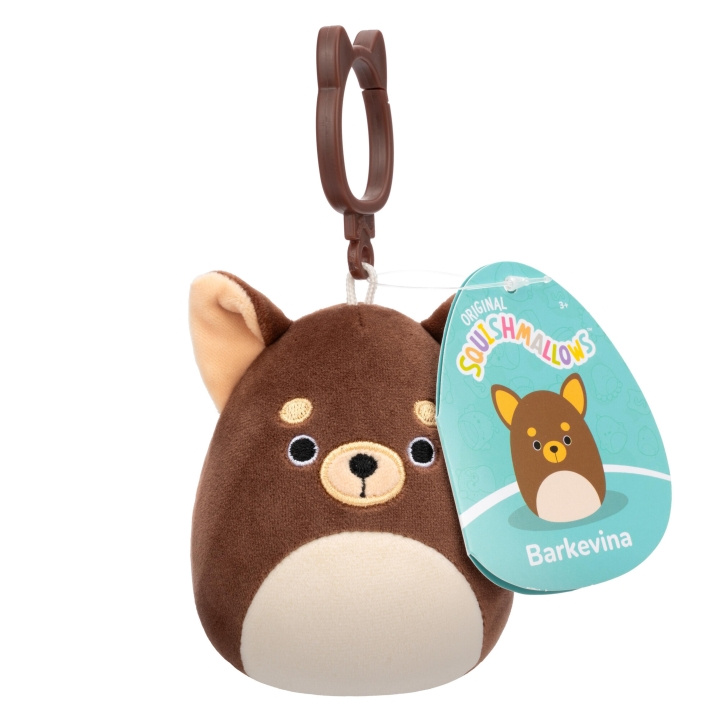 Squishmallows 9 cm P20 Clip On - Barkevina Chihuahua in the group TOYS, KIDS & BABY PRODUCTS / Baby toys / stuffed animals at TP E-commerce Nordic AB (D00857)