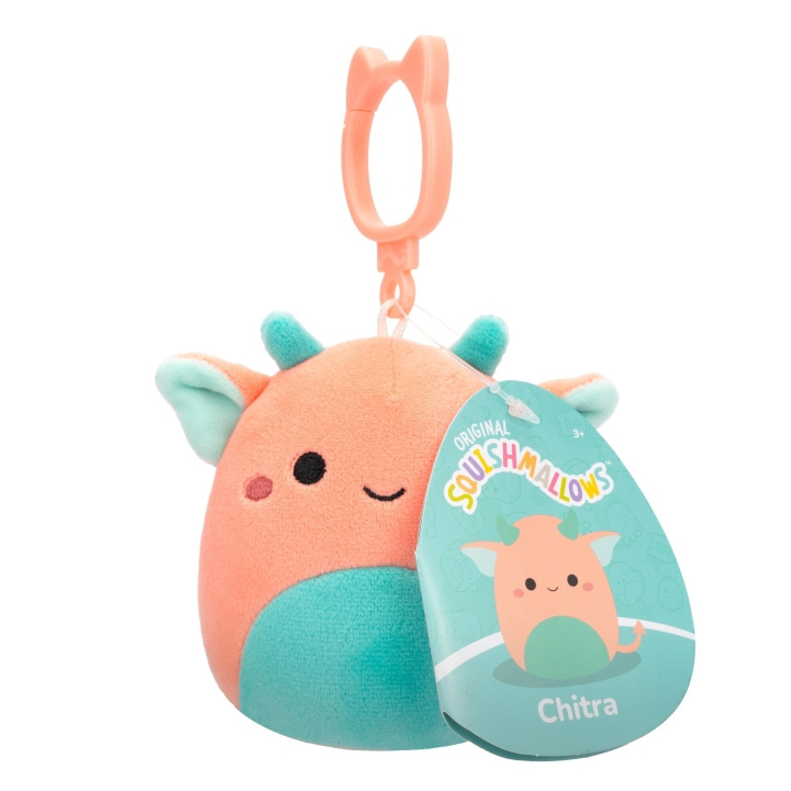 Squishmallows 9 cm P20 Clip On - Chitra Boglin in the group TOYS, KIDS & BABY PRODUCTS / Baby toys / stuffed animals at TP E-commerce Nordic AB (D00858)