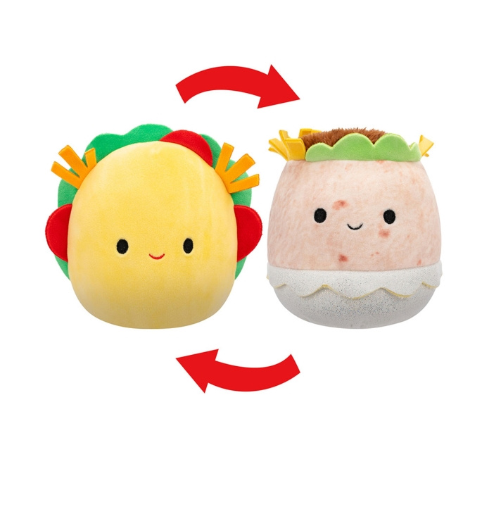 Squishmallows P20 Flip A Mallows - Tex Taco/Bernardo Burrito in the group TOYS, KIDS & BABY PRODUCTS / Baby toys / stuffed animals at TP E-commerce Nordic AB (D00865)