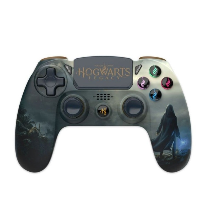 Trade Invaders Harry Potter Wireless Controller Hogwarts Legacy Gamepad Sony PlayStation 4 in the group HOME ELECTRONICS / Game consoles & Accessories / Sony PlayStation 4 / Accessories at TP E-commerce Nordic AB (D00873)