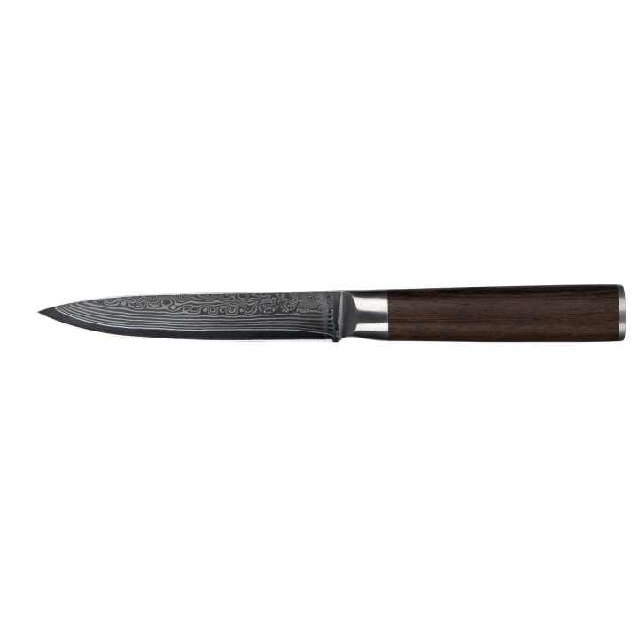 Sobczyk Damascus utility knife in the group HOME, HOUSEHOLD & GARDEN / Kitchen utensils / Kitchen knives & Knife sharpeners at TP E-commerce Nordic AB (D00901)