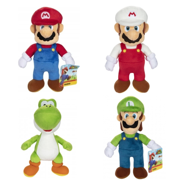 Super Mario Nintendo - Asst. Super Mario Plush Wave 1 (409474) in the group TOYS, KIDS & BABY PRODUCTS / Baby toys / stuffed animals at TP E-commerce Nordic AB (D00912)